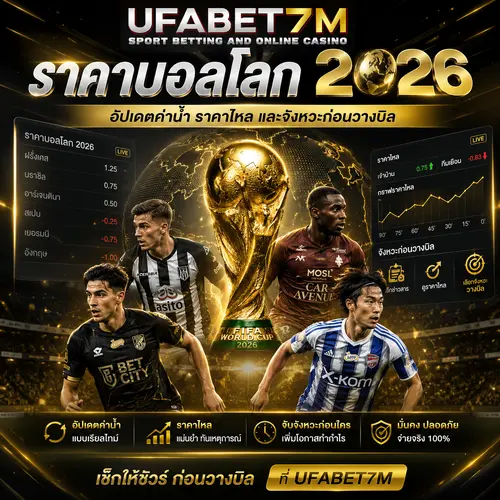 ราคาบอลโลก 2026 อัปเดตค่าน้ำ ราคาไหล และจังหวะก่อนวางบิล
